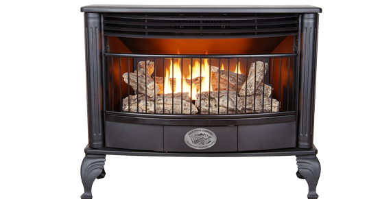 Buck-Stove-burning-stove